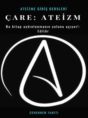cover image of Çare Ateizm